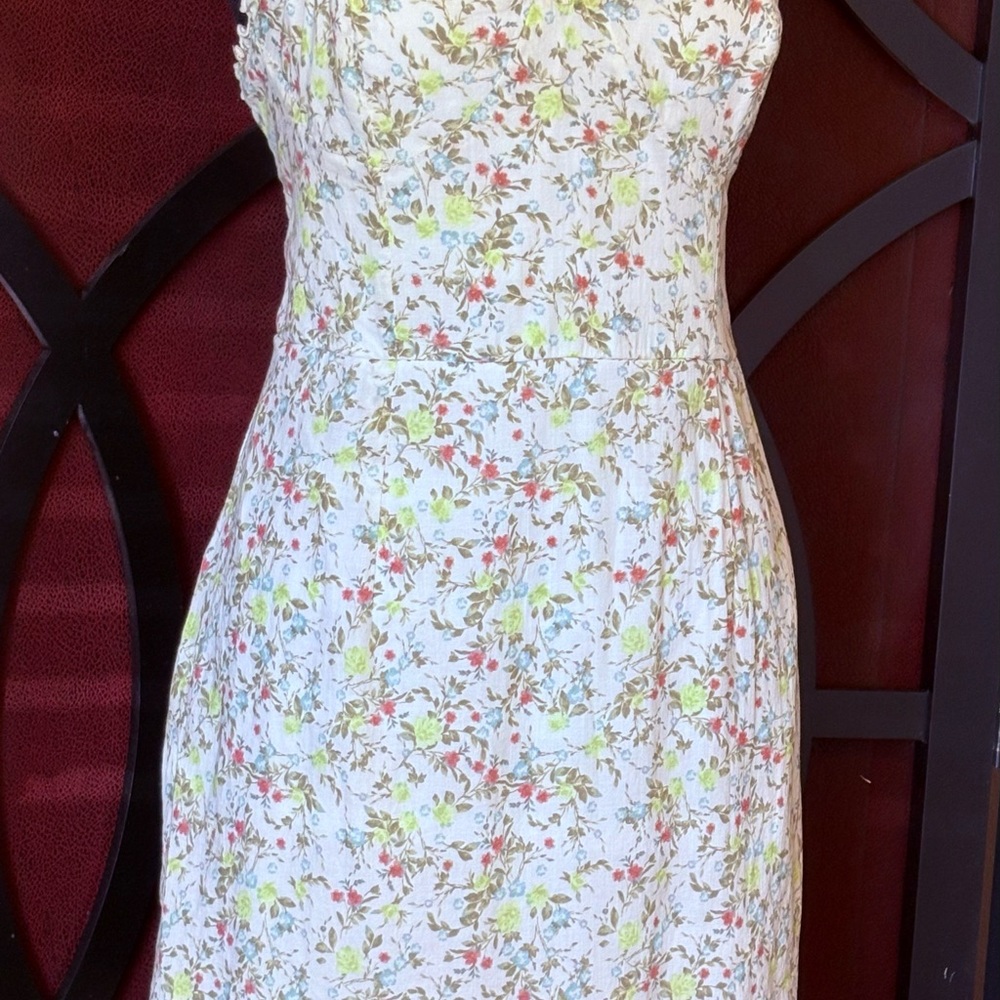 Wild Fable Pink and Blue Strapless Sundress